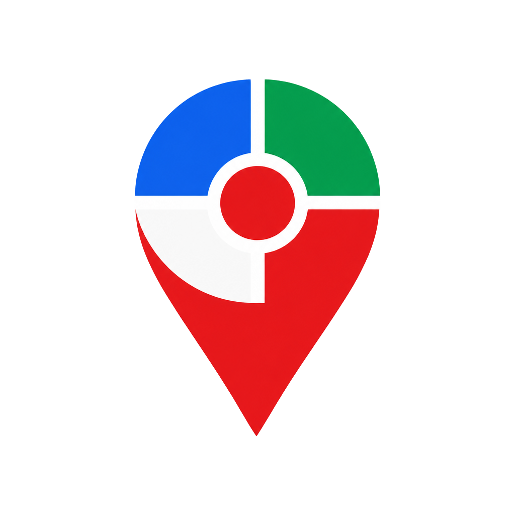 Maps911 heat-map location pin